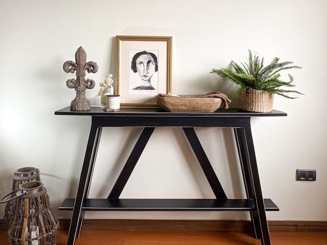 entryway table decor ideas