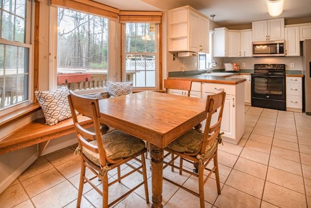 Vintage breakfast nook